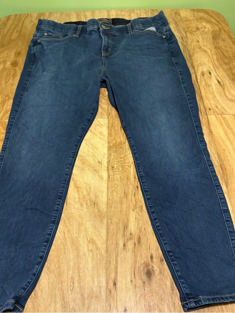 Torrid Bombshell Skinny Premium Stretch Denim Blue Jeans Womens Size 22R